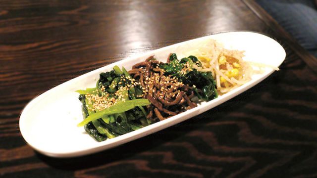 ナムル盛り合わせ